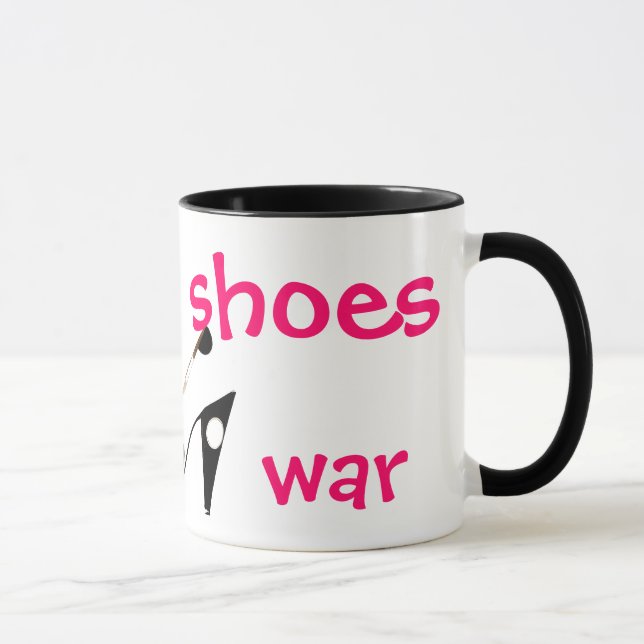 Faites à guerre de chaussures pas la tasse (Droite)