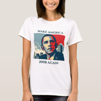 Faites à l'Amérique 2008 encore T-shirts d'Obama