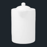 Faites à votre propre porcelaine en céramique les<br><div class="desc">Créez votre propre pot ou théière moyen de thé de porcelaine en céramique faite sur commande en ajoutant vos propres graphiques et/ou texte.</div>