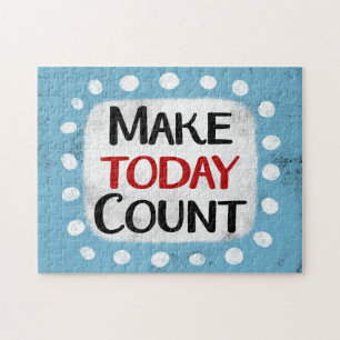 Faites aujourd'hui compter Jigsaw Puzzle