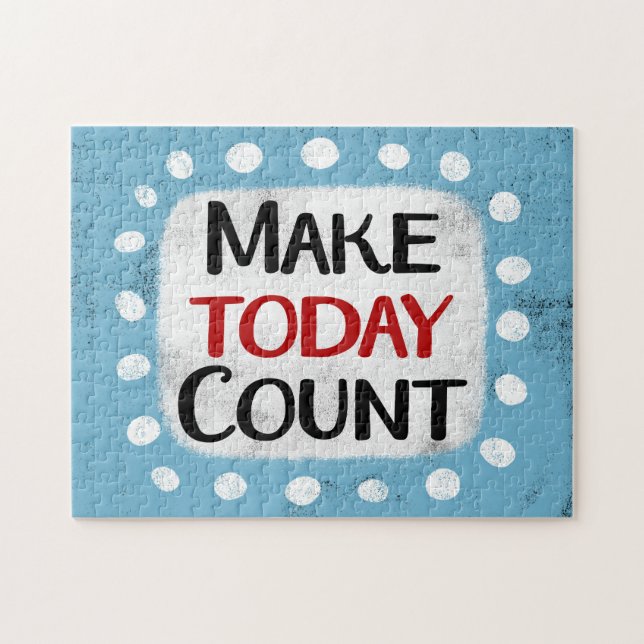 Faites aujourd'hui compter Jigsaw Puzzle (Horizontal)