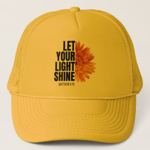 FAITES BRILLER VOTRE LUMIÈRE CASQUETTE DE CAMIONNE