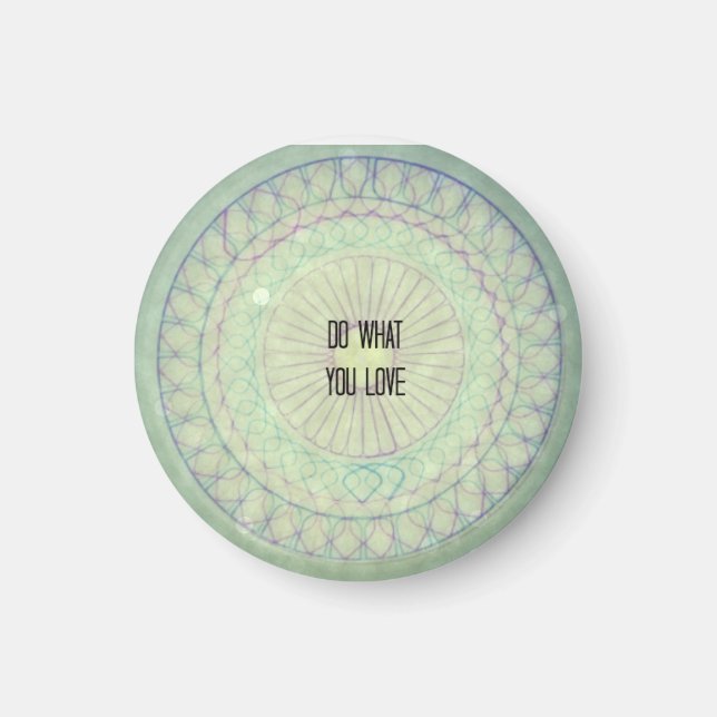 Faites ce que vous aimez Mosaic MAGNET (Devant)