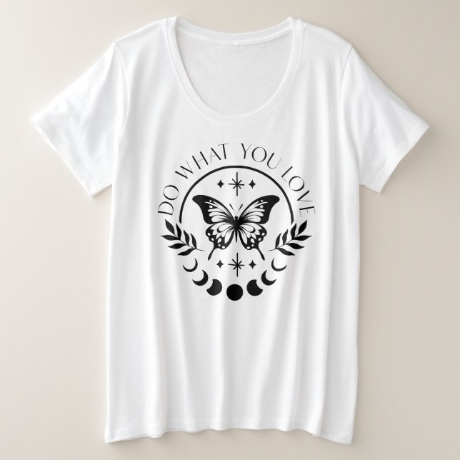 Faites ce que vous aimez Spiritual Magic Butterfly (Design devant)