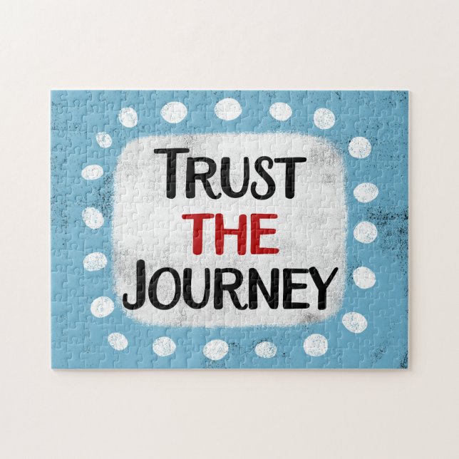 Faites confiance au puzzle Voyage (Horizontal)
