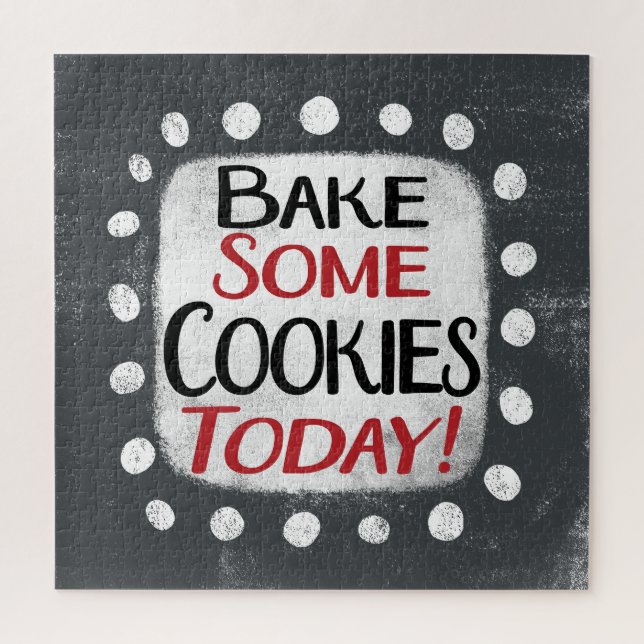 Faites cuire des cookies aujourd'hui Jigsaw Puzzle (Vertical)