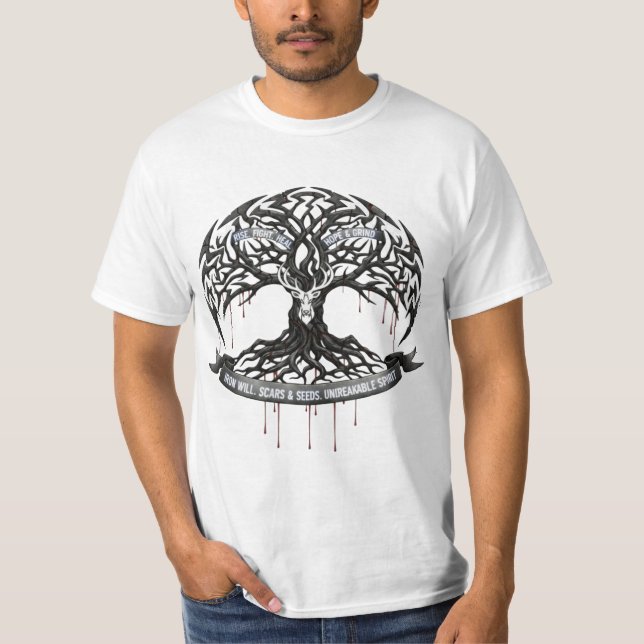 Faites de chaque blessure un t-shirt de protection (Devant)