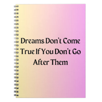 Faites de vos rêves un véritable Carnet d'inspirat