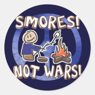Faites des Stickers S'mores not Wars