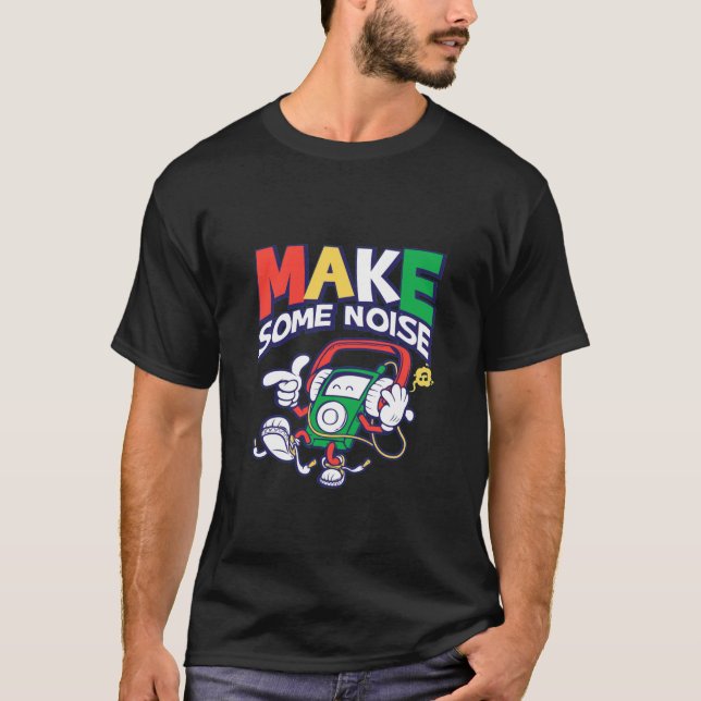 Faites du bruit T-shirt pour enfants (Devant)