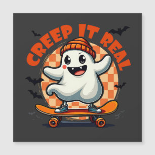 Faites du réel Planche à roulettes fantôme Hallowe