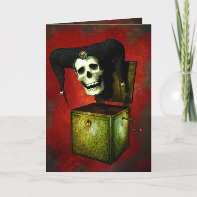 Faites face à vos craintes Carte Halloween (Devant)