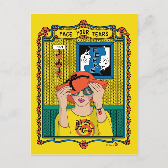 Faites face à votre carte postale Fears_B_ (Devant)