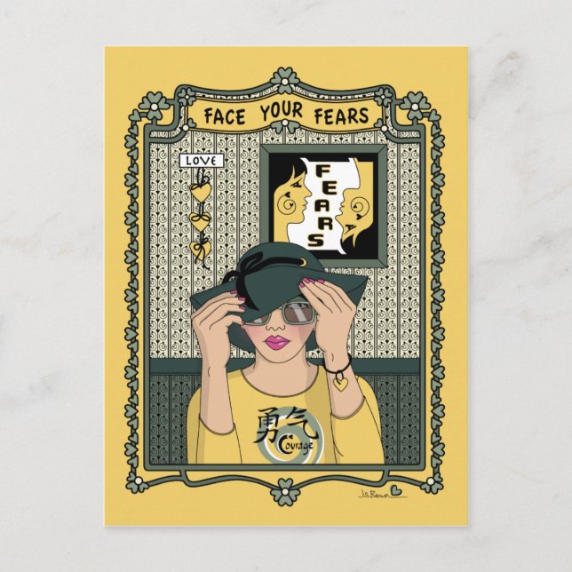 Faites face à votre carte postale Fears_C_ (Devant)