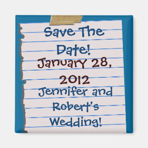 Faites gagner la date ! Magnet