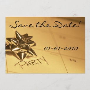 Faites gagner la date ! Party les invitations