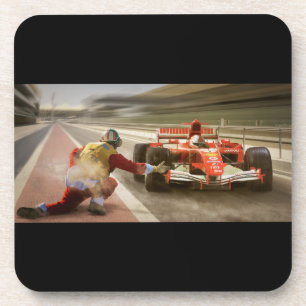 Faites glisser les dessous de verre de course. Ens