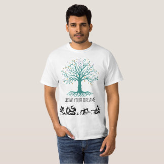 Faites Grandir Vos Rêves T-Shirt Inspirant de Moti