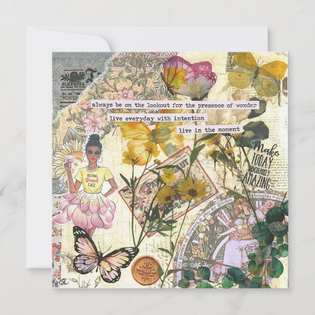 Faites la carte de voeux plat Extraordinaire aujou (Devant)