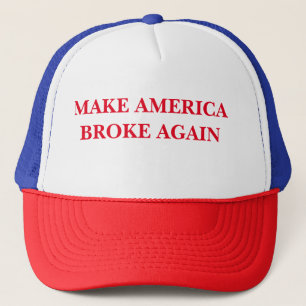 "Faites l'Amérique a cassé encore" le casquette