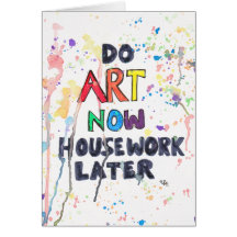 Faites l'art maintenant, les travaux domestiques