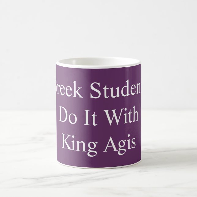 Faites-le avec la tasse King Agis (Centre)
