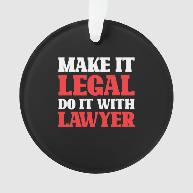 Faites-le avec un avocat (devant)