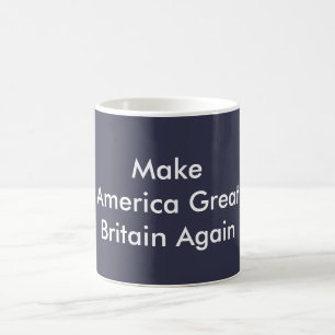 Faites le BLEU de tasse de café de l'Amérique