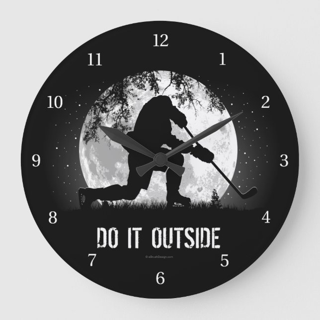 Faites-Le Dehors (Hockey) Grande Horloge (Recto)