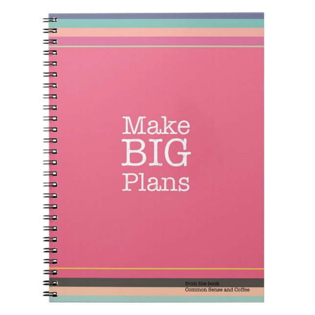 Faites le grand carnet de plans (Devant)