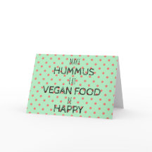 FAITES LE HOUMOUS, SOYEZ carte de voeux HEUREUSE