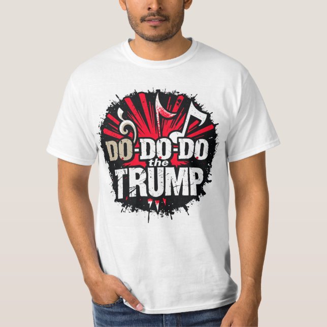 Faites le T-shirt de base des hommes de Trump (Devant)