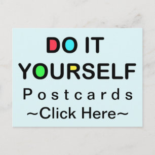 FAITES-LE VOUS-MÊME ~ Carte postale