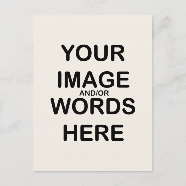 FAITES-LE VOUS-MÊME ~ Carte postale / Cartes RSVP (Devant)