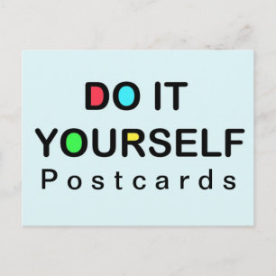 FAITES-LE VOUS-MÊME ~ Carte postale / Invitations