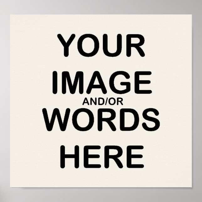 FAITES-LE VOUS-MÊME ~ Imprimer / Poster (Devant)