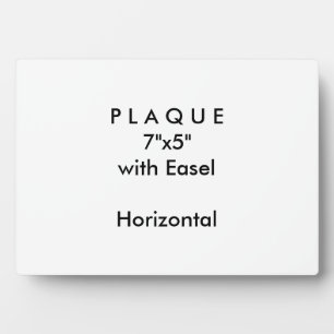 Faites-le vous-même - Plaque 7x5 avec Easel