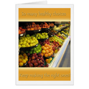 Faites les choix sains