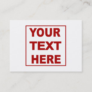 Faites-lui vous-même les cartes de visite faits