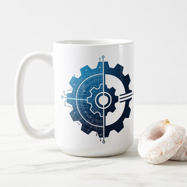 Faites-moi confiance, je suis ingénieur – Mug de c (Avec donut)