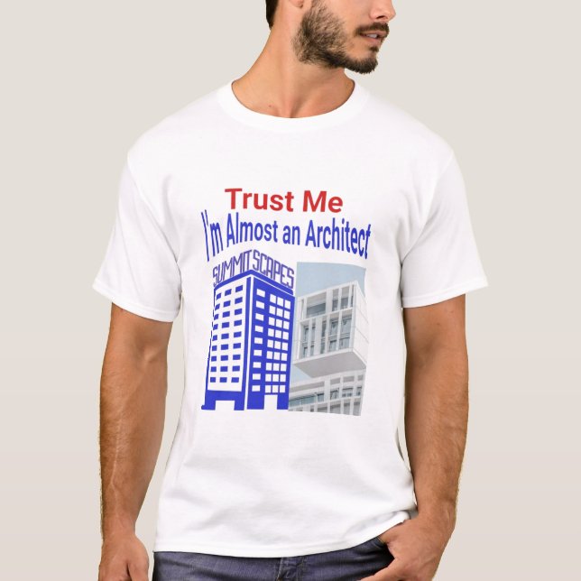 Faites-moi confiance, je suis un T-shirt presque a (Devant)