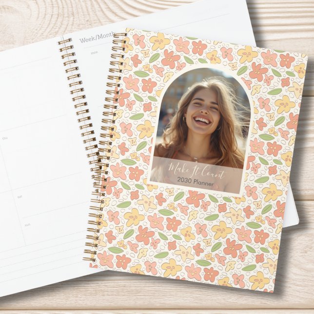 Faites que ça compte : Planificateur hebdomadaire  (Modern Photo Personalized Planner)