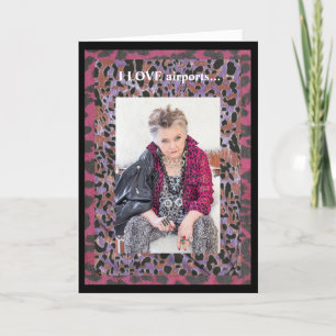 Faites un excellent voyage Carte de voeux pliée