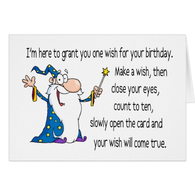 Faites un voeu (Devant horizontal)