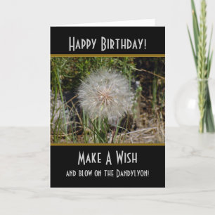 Faites une carte d'anniversaire de Dandylyon de