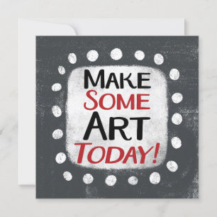 Faites une carte de voeux Art Today