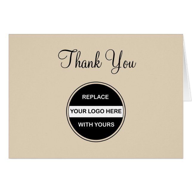 Faites vos propres affaires chiques remercier Yous (Devant Horizontal)