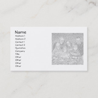 Faites vos propres cartes de visite