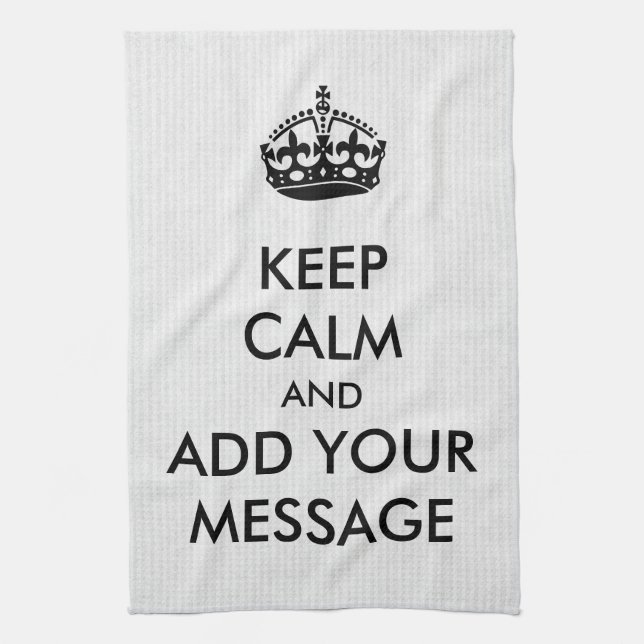 Faites vos propres garder la serviette de cuisine (Vertical)