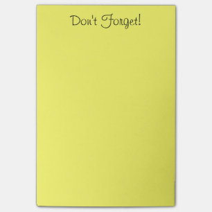 Faites vos propres grandes notes de post-it dans